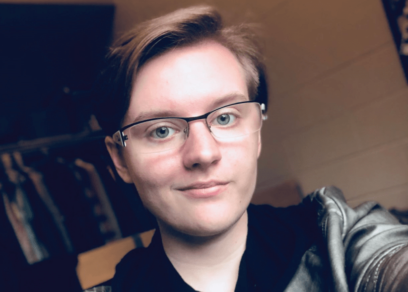 Close-up photo of Kaitlyn Radoicic, smiling.