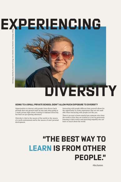 Content of blog post in poster format, with picture of woman smiling, with sunglasses on and long hair blowing in the wind.